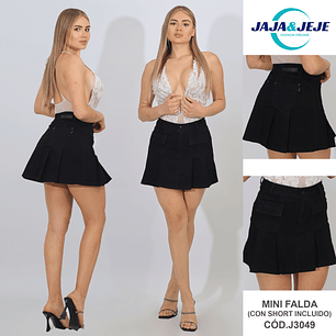 Falda short 