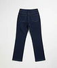 Jeans Wide Leg Mujer Tiro Alto Azul Marino - Miniatura 4