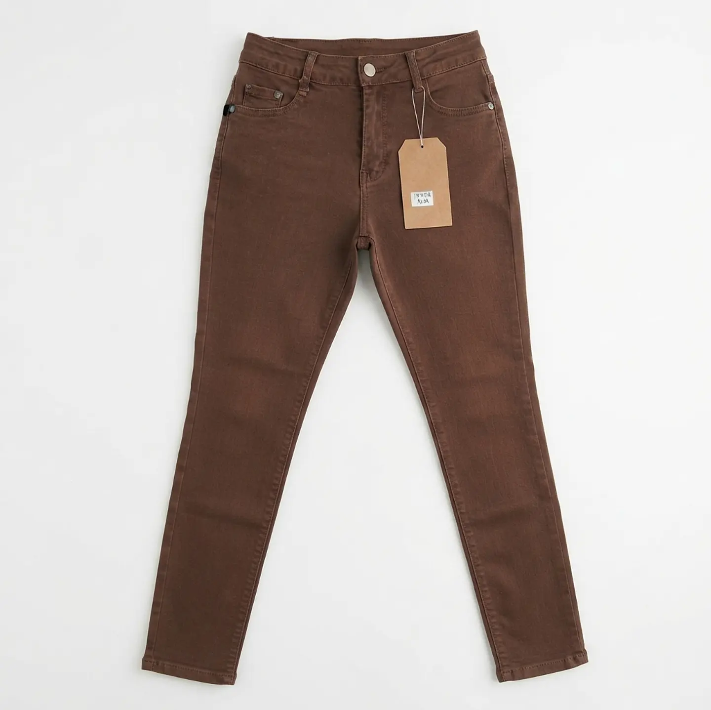 Jeans Skinny Chocolate Elasticado 3