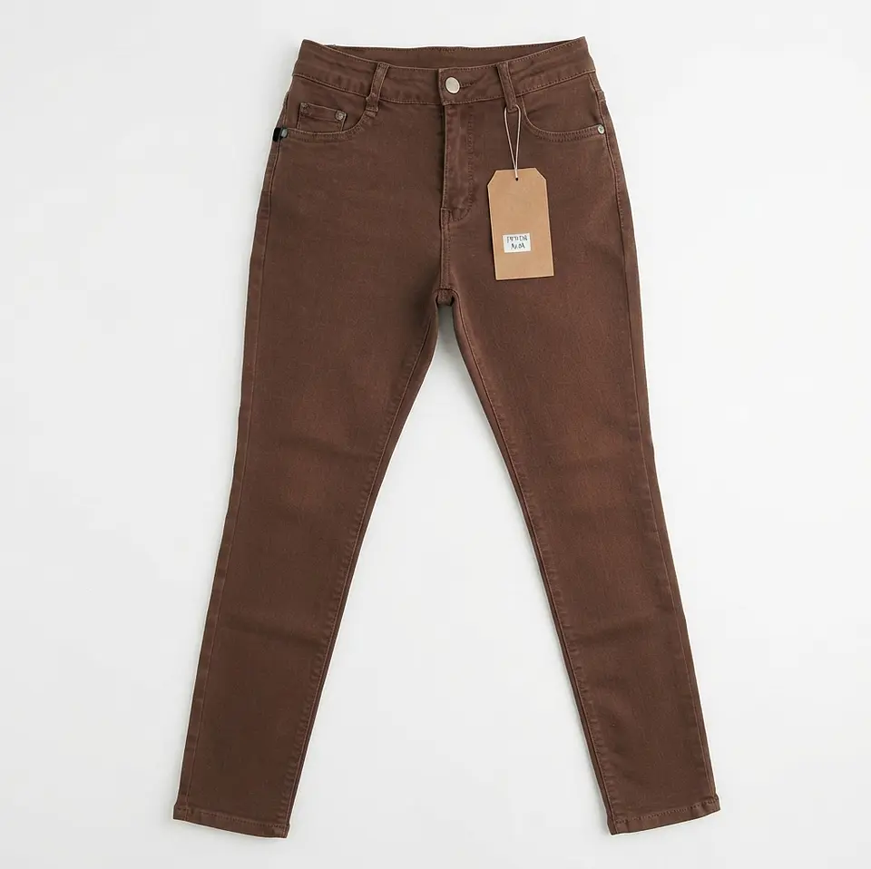 Jeans Skinny Chocolate Elasticado 3