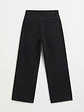 Jeans Wide Leg Mujer Tiro Alto Grafito Oscuro - Miniatura 4