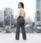 Jeans Wide Leg Tiro Alto Grafito Acid Wash - Miniatura 2