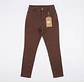 Jeans Skinny Elasticado Tiro Alto Chocolate Pretina Corazon - Miniatura 3
