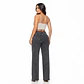 9341 | Wide Leg Grafito Lavado Tiro Alto Elasticado con Push-Up - Miniatura 2
