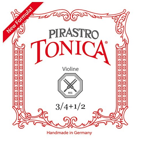 Set de Cuerdas Pirastro Tonica Violín 3/4+1/2