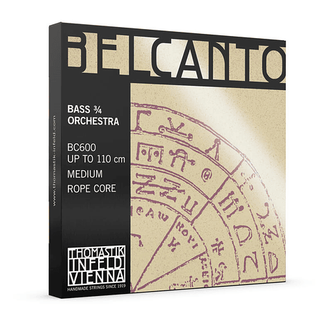 Set Cuerda Thomastik Belcanto. (Afinación Orquesta)