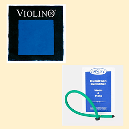 Set Cuerda Pirastro Violino Violín 4/4 CON HUMIDIFICADOR VIOLIN