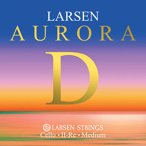 Cuerda Re Larsen Aurora para Cello 4/4