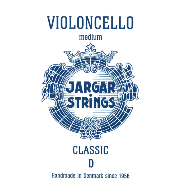 Cuerda Re Jargar Azúl Cello