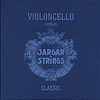 Set Cuerda Jargar Azúl Cello (Sol y Do acero-cromo, tensión media)
