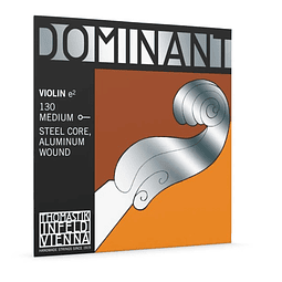 Cuerda Mi Thomastik Dominant Violín 4/4. (Entorchada)