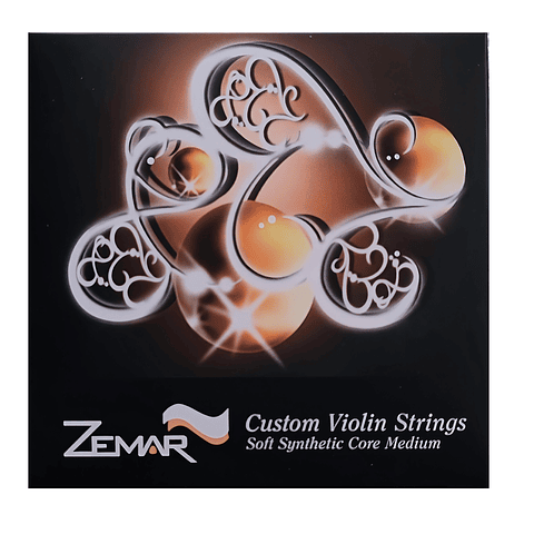 Set Cuerdas ZEMAR para Violín 3/4 (Fabricadas en Corea)