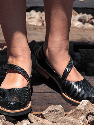 Reina Correa Negro Texturado