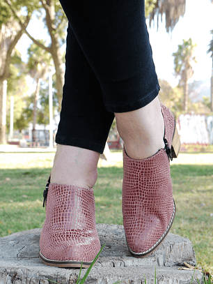 Hebilla Taco Rosa Brillos