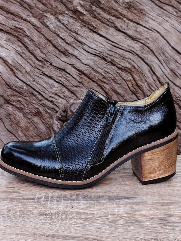 Botín 2 Cierres Negro 3