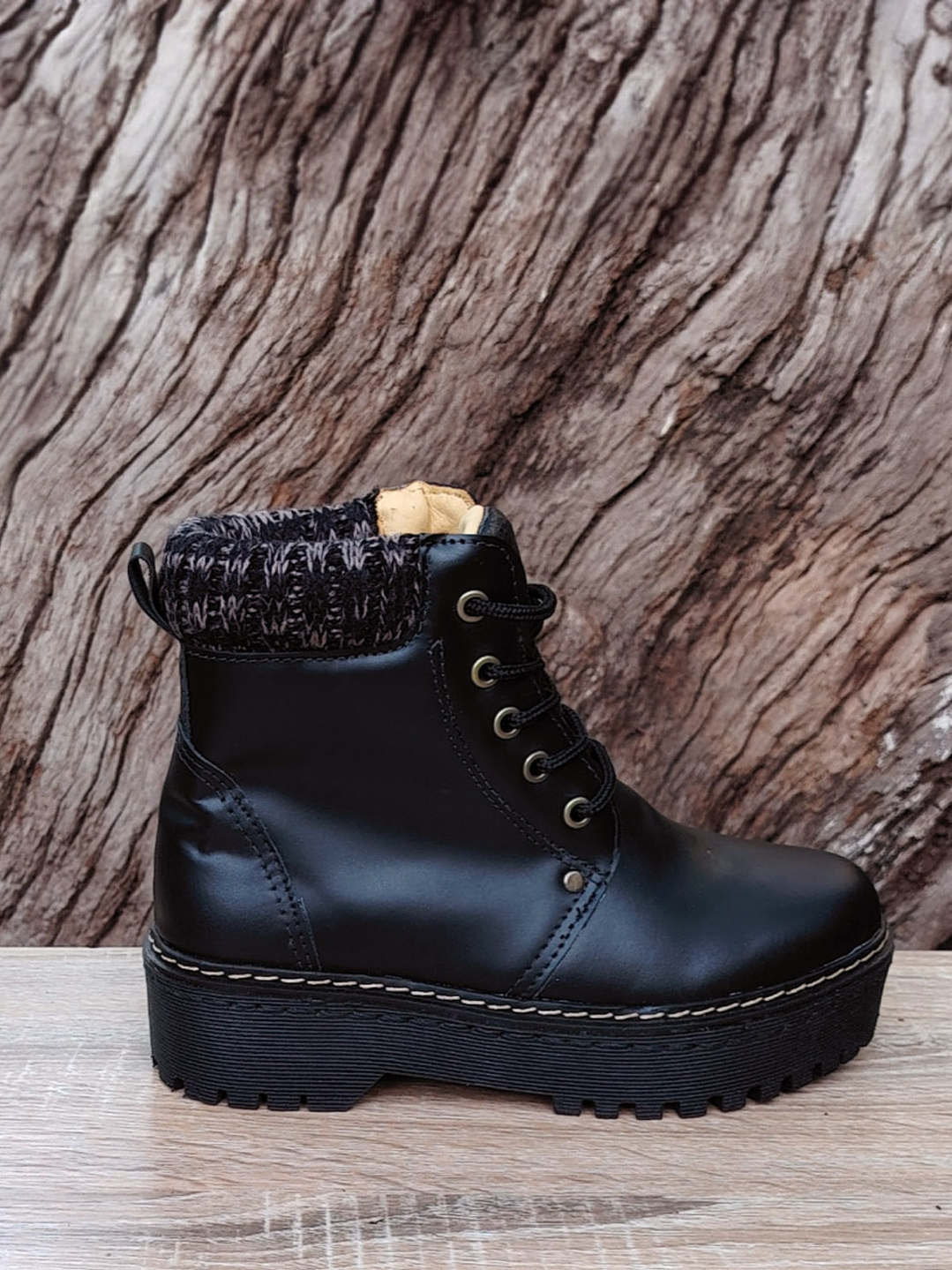 Bototo Negro Lana PL 1