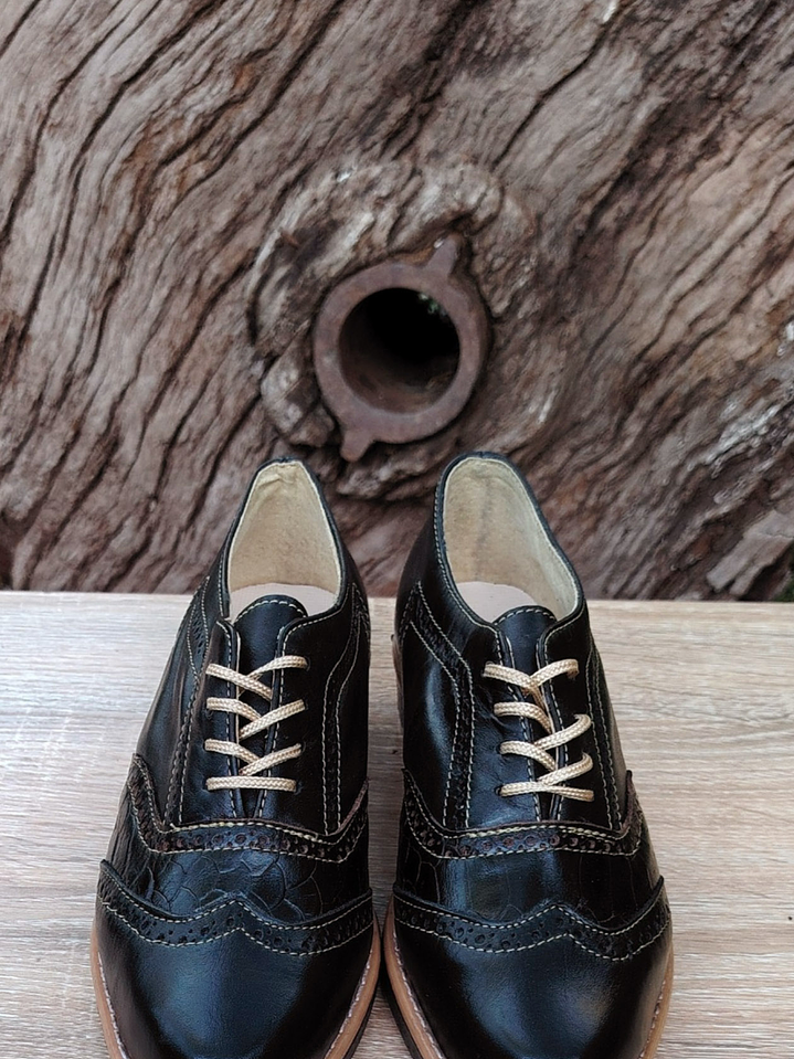 Zapato Oxford Negro 3