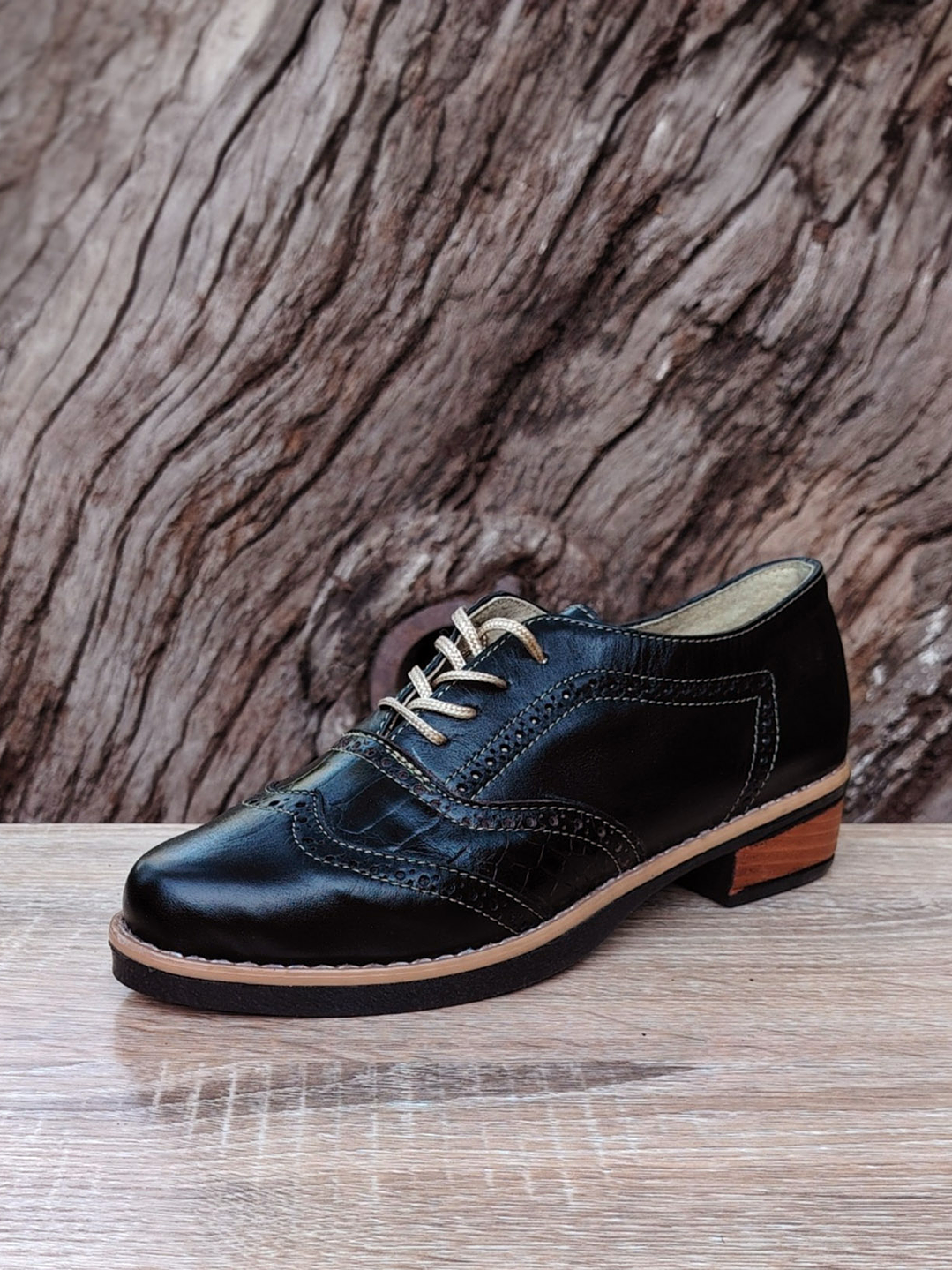 Zapato Oxford Negro 1