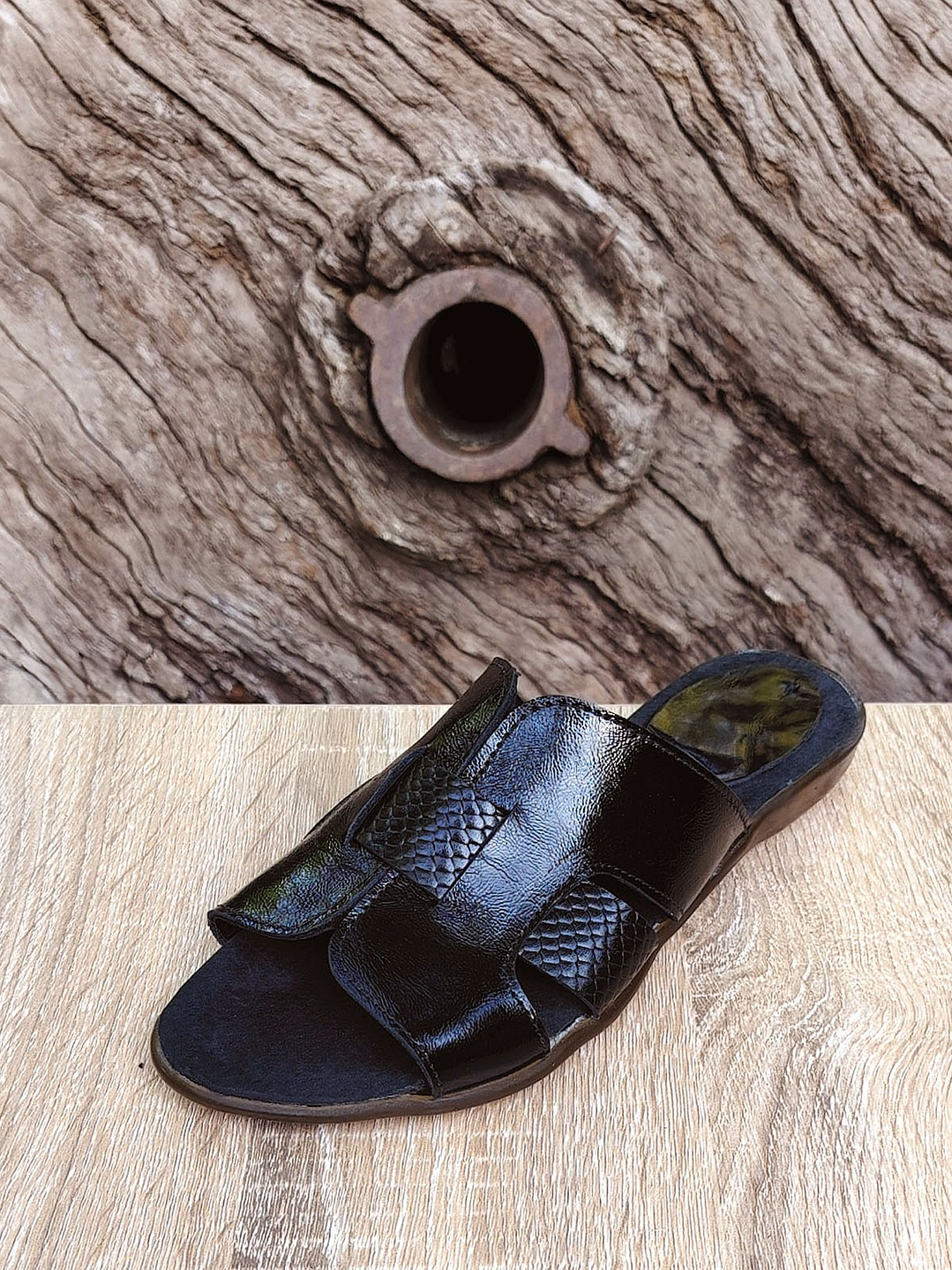 Sandalia Baja Negro 1