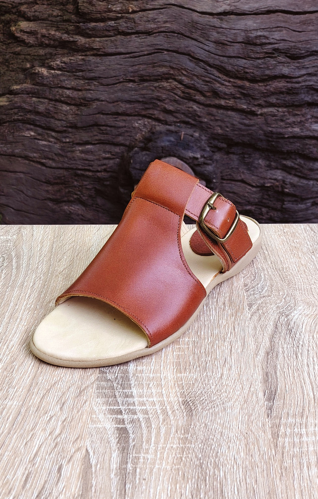 Sandalia Correa Camel