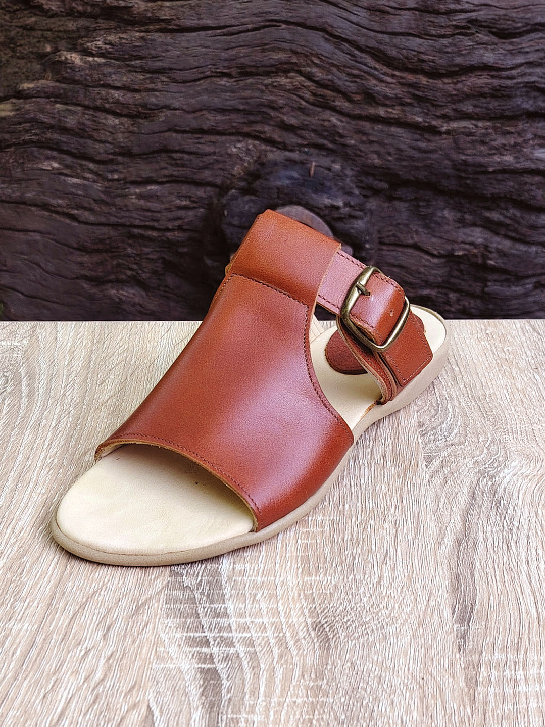 Sandalia Correa Camel 1