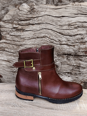 Botín Cierre Correa Café