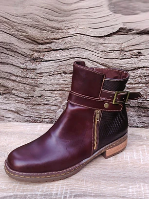 Botín Cierre Correa Café