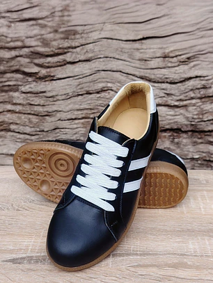 Zapatilla Negro PL Café