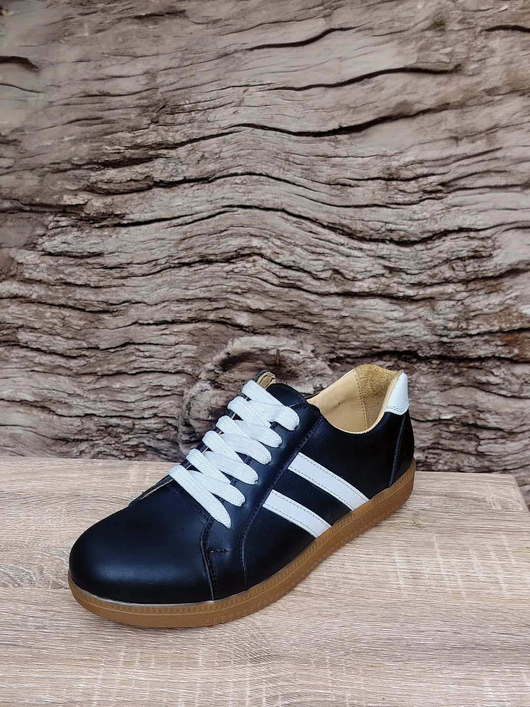 Zapatilla Negro PL Café 5