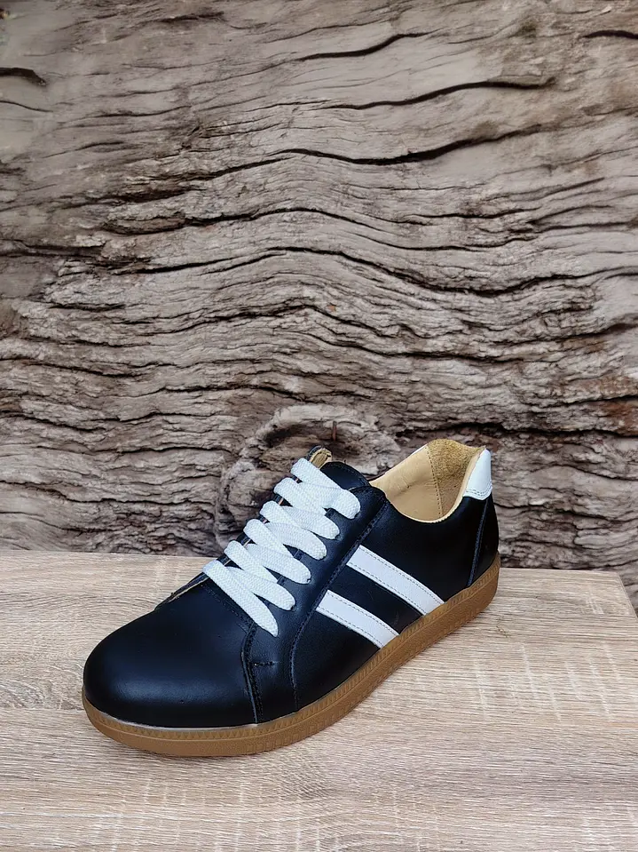 Zapatilla Negro PL Café 5