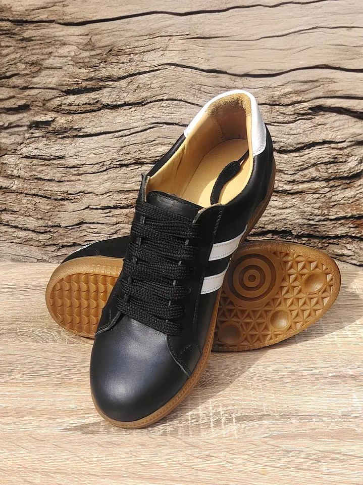 Zapatilla Negro PL Café 6