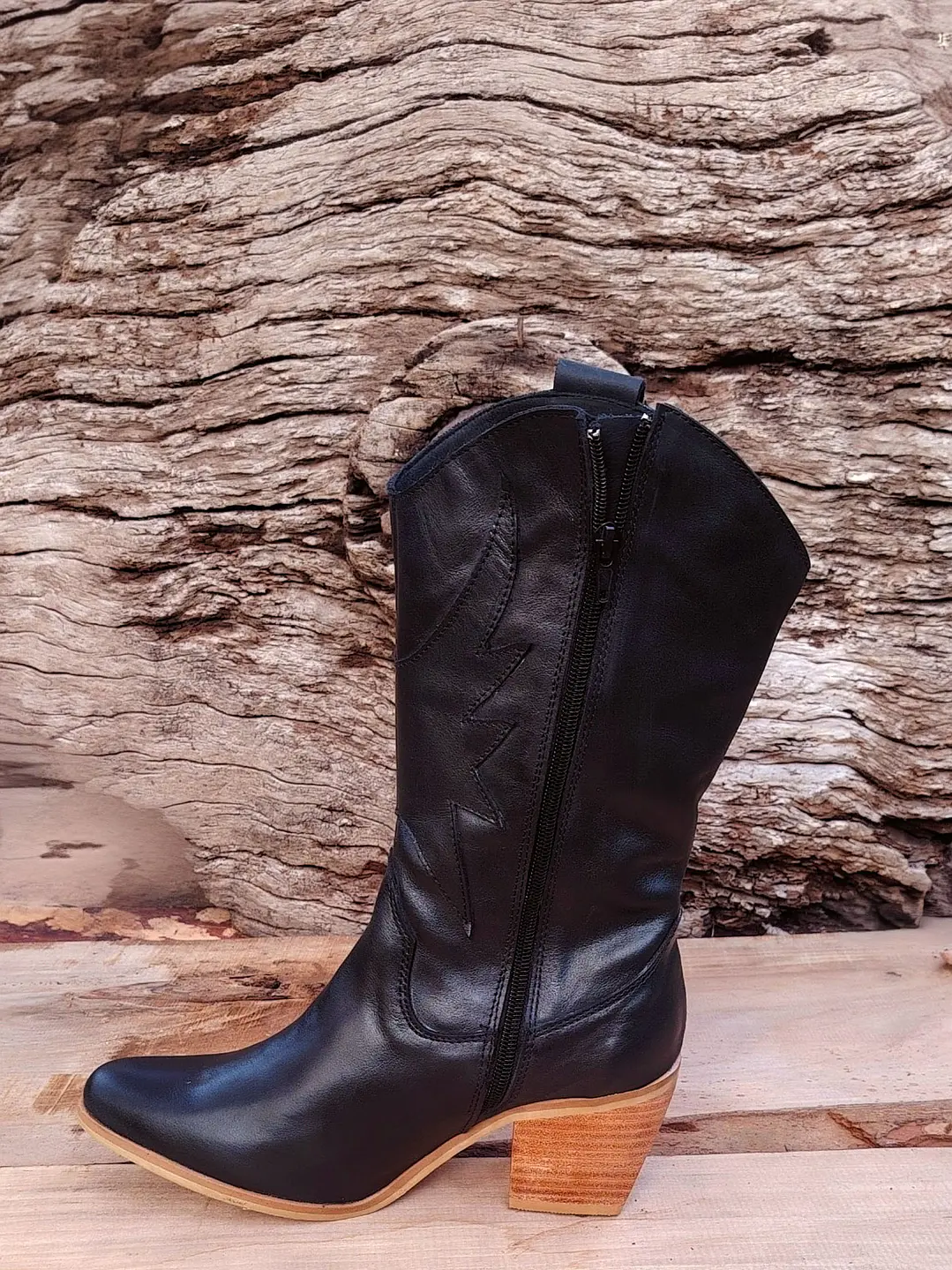 Bota Vaquera Negro PF 2
