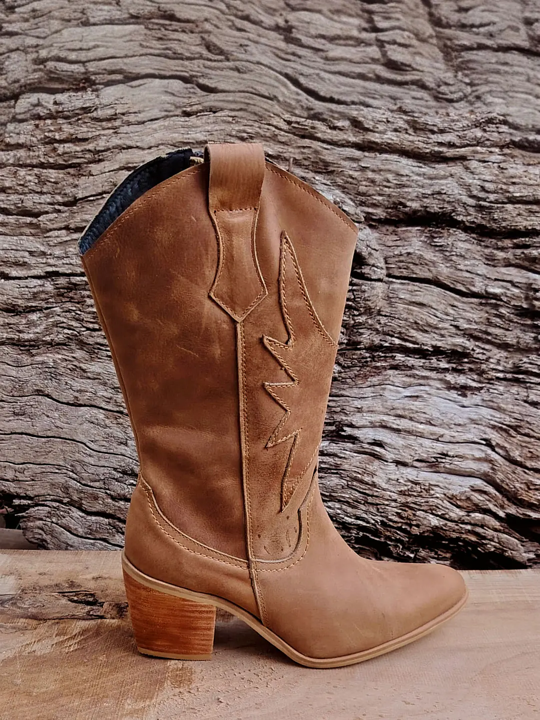 Bota Vaquera Café PF 1