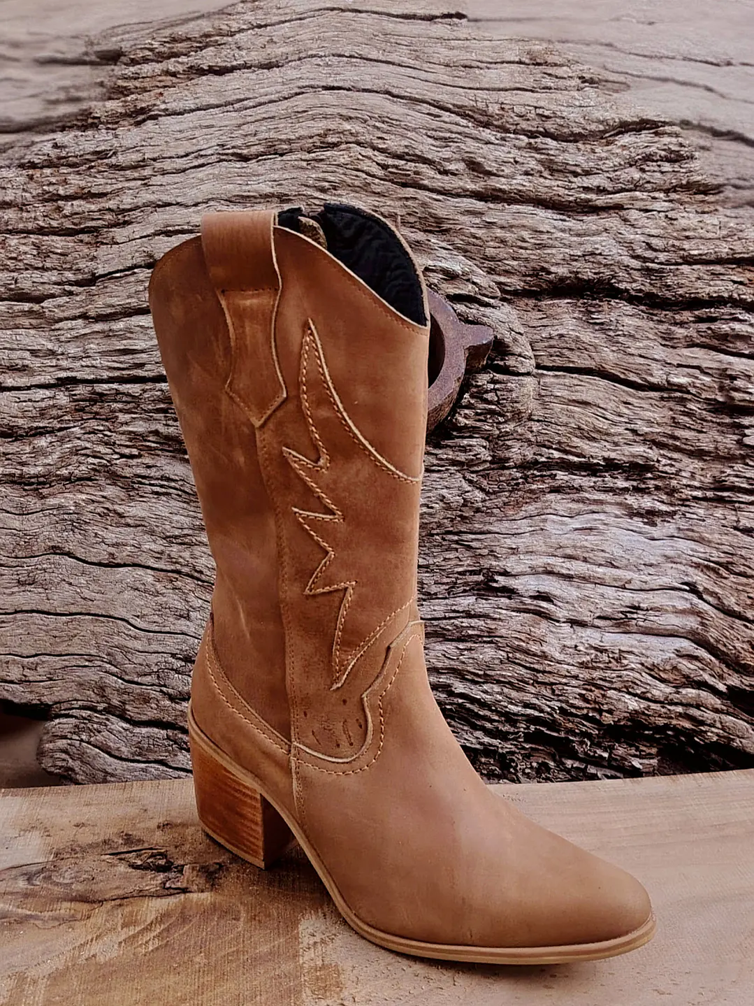 Bota Vaquera Café PF 2