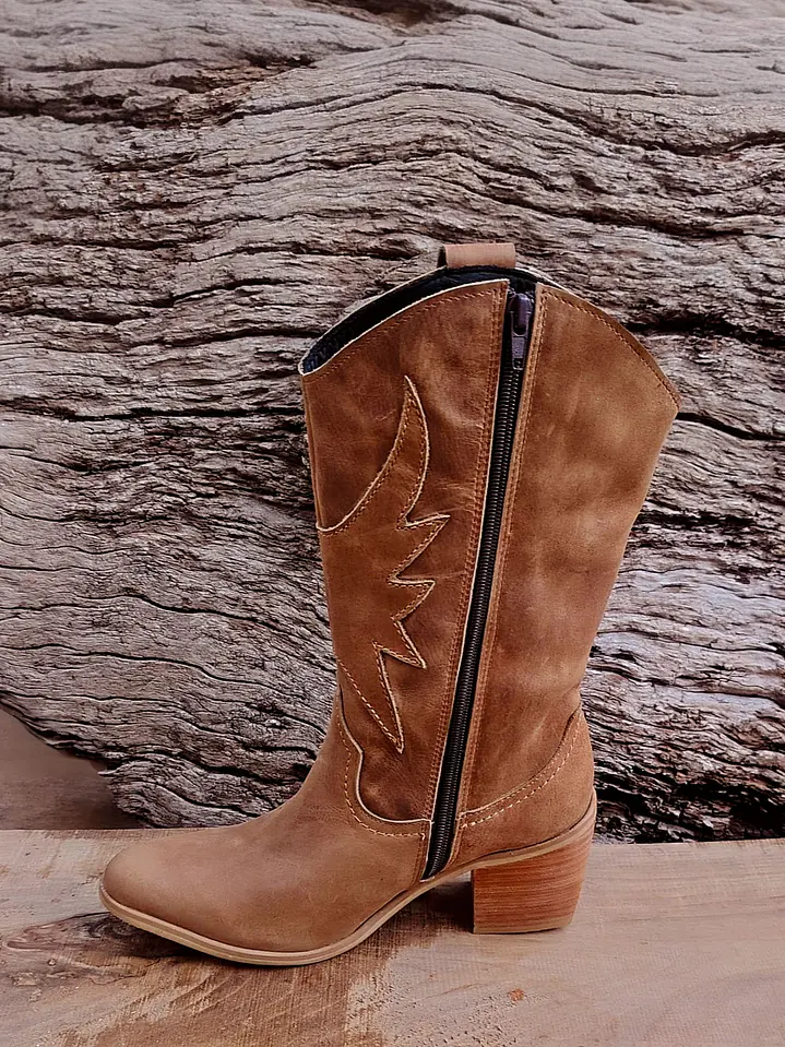 Bota Vaquera Café PF 3