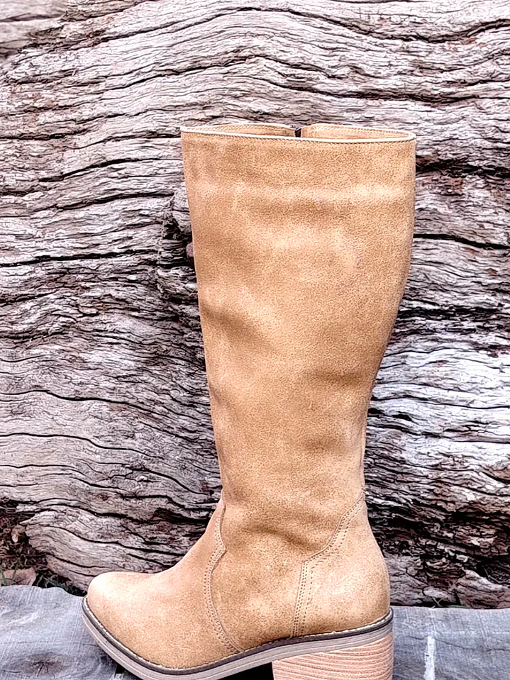 Bota Taco Nude 4