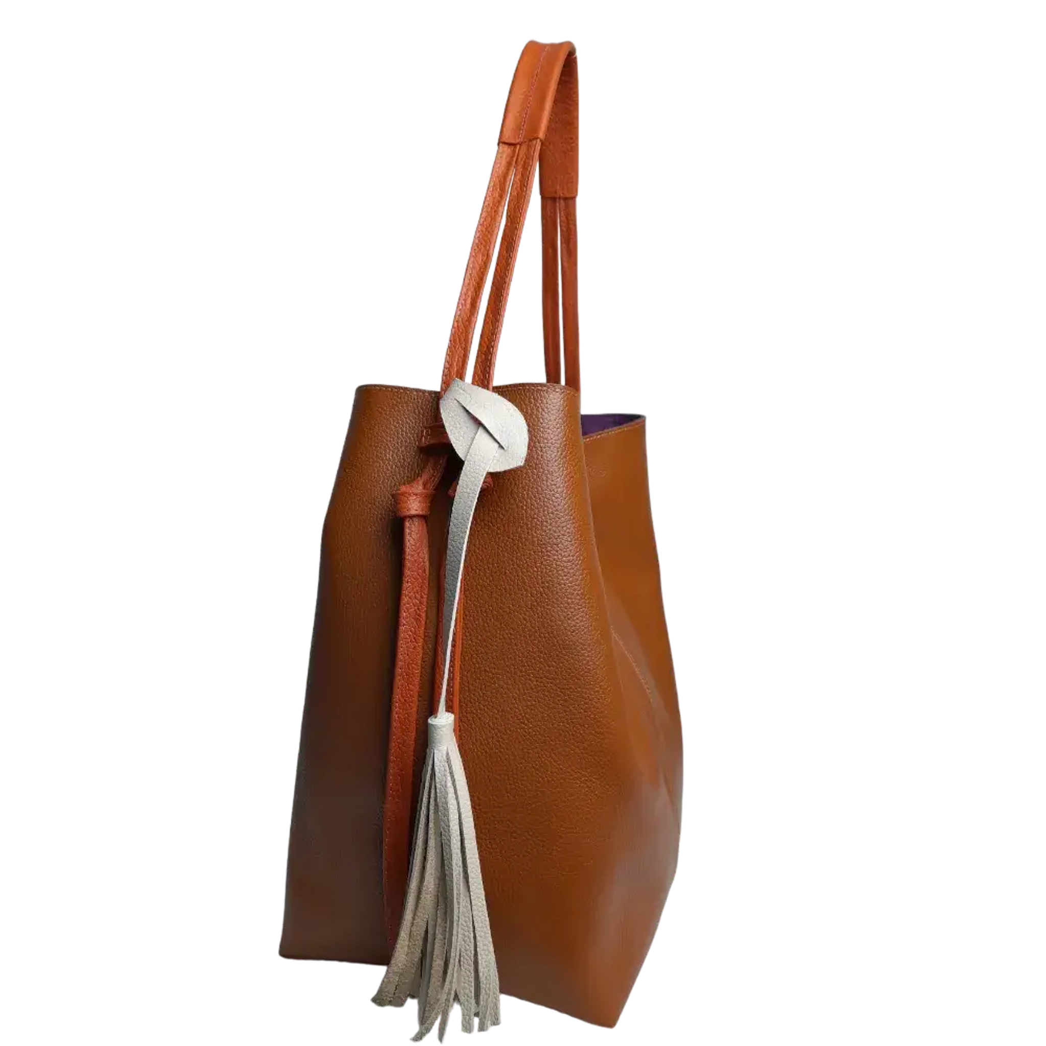 Bolso en cuero para mujer Grace Miel 4