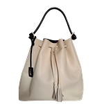 Bolso en cuero para mujer Jade Talco