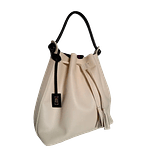 Bolso en cuero para mujer Jade Talco