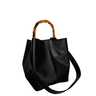 Bolso en cuero para mujer Claire Negro