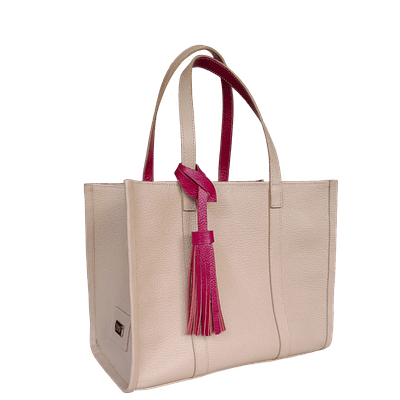 Bolso en cuero para mujer Greta nude