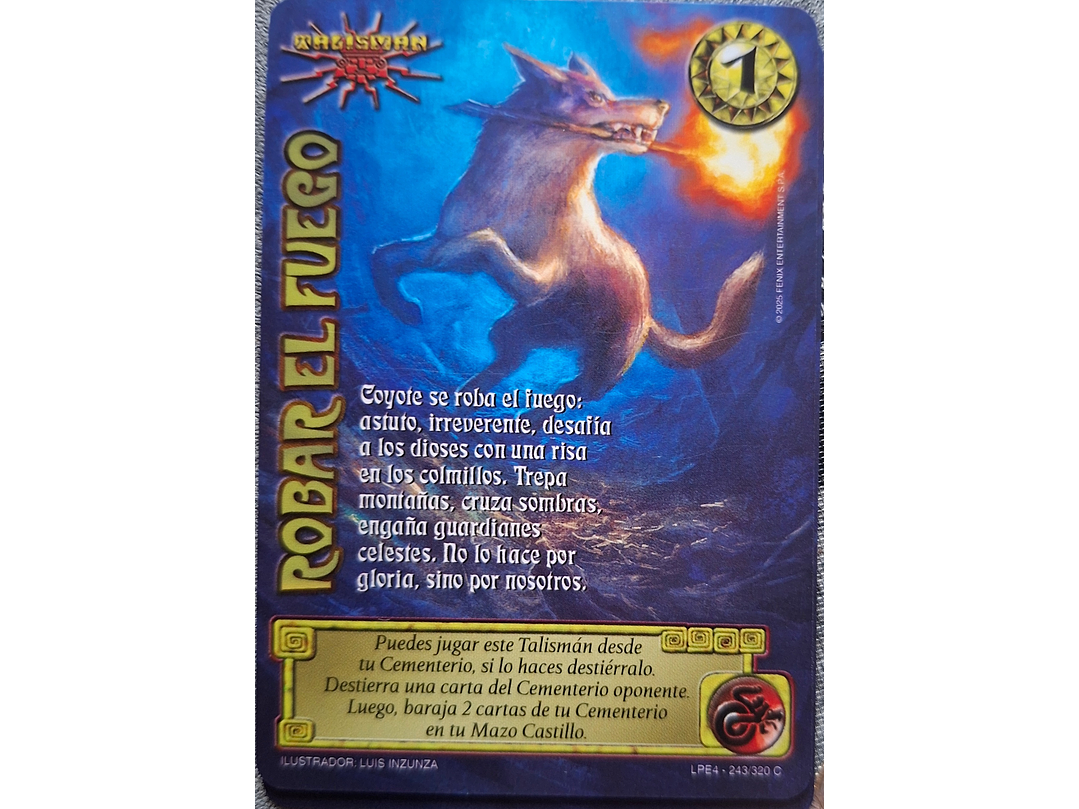 Robar el fuego (LPE4 - Cortesana) 1