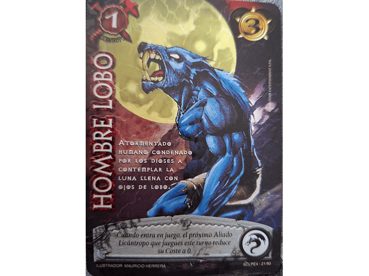 Hombre lobo (SCLPE4) 1