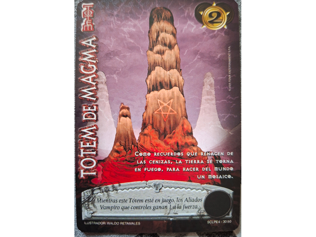 Totem de magma (SCLPE4) 1