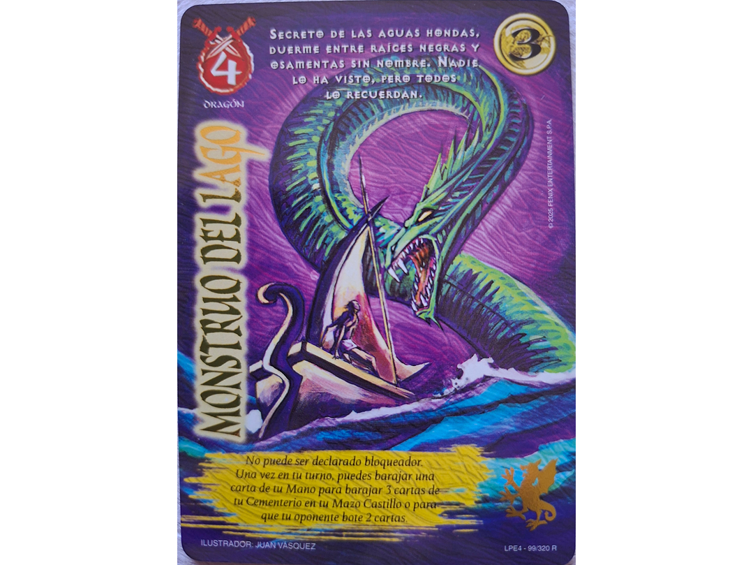 Monstruo del lago (LPE4 - Real) 1