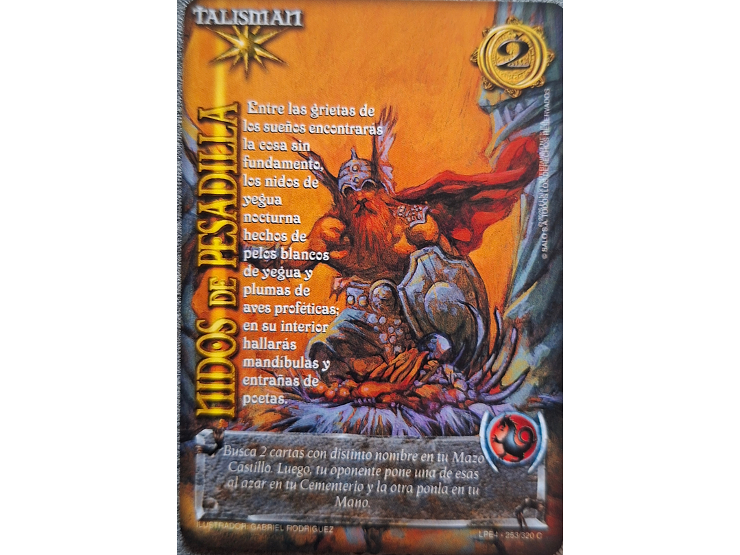 Nidos de pesadilla (LPE4 - Cortesana) 1