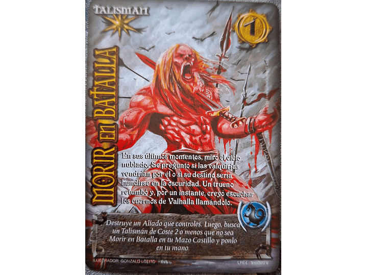 Morir en batalla (LPE4 - Vasalla) 1