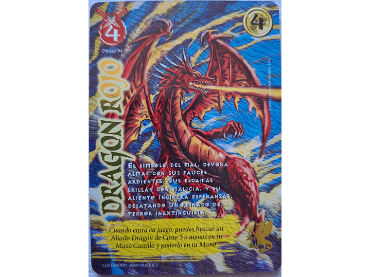 Dragón rojo (LPE4 - Real) 1