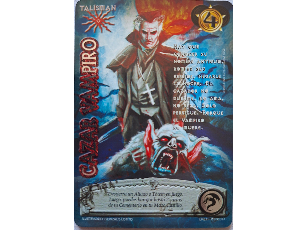 Cazar Vampiro (LPE4 - Real) 1