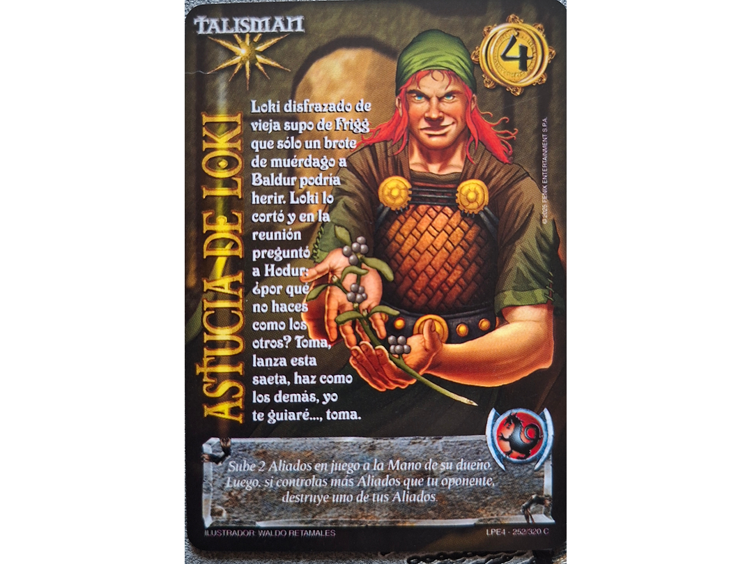 Astucia de Loki (LPE4 - Cortesana) 1